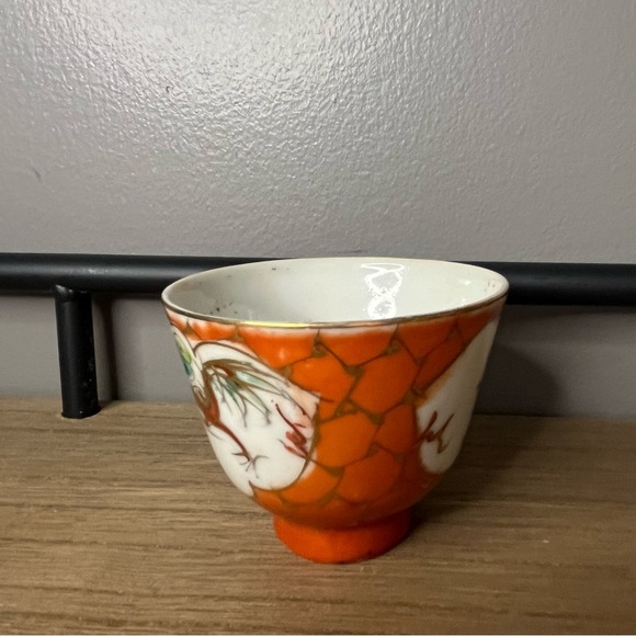 Vintage Chinese porcelain tea cup/bowl. - Picture 6 of 13